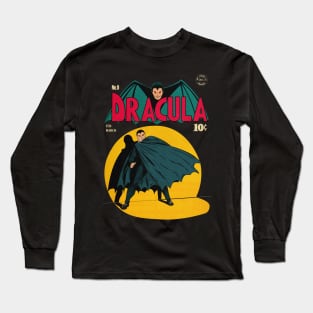 Dracula comic Long Sleeve T-Shirt